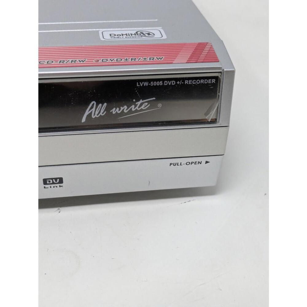 LiteOn LVW-5005X AllWrite DVD CD Recorder Player w/ Remote & Cables - Picture 3 of 6